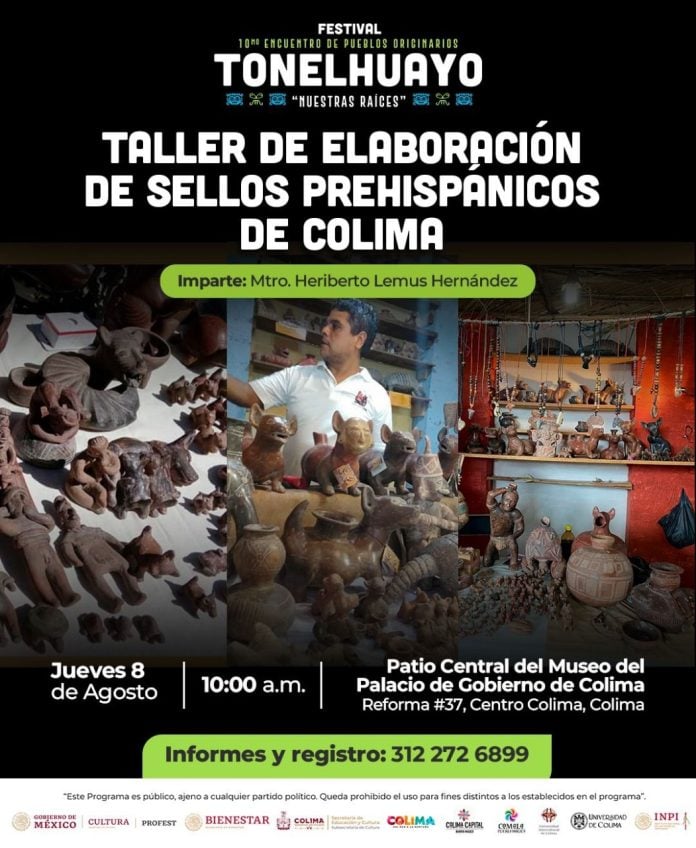 ‘Festival Tonelhuayo’ ofrece talleres gratuitos para preservar saberes tradicionales de Colima4