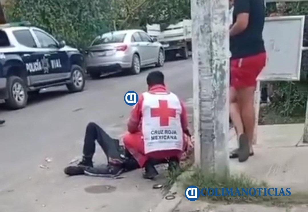 Motociclista lesionado en accidente en el Barrio I del Valle de las ...