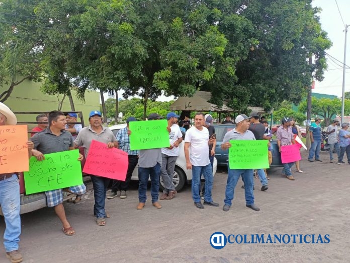Protestan ejidatarios contra CFE por cobros indebidos4 PM (2)