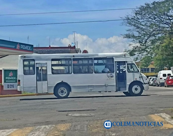 camion urbano colima