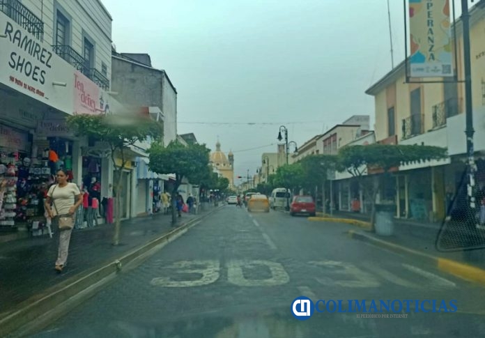 centro colima lluvia