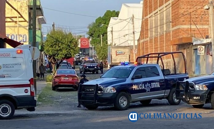 EJECUTAN JOVEN EN AV.20 DE NOVIEMBRE EN COLIMA