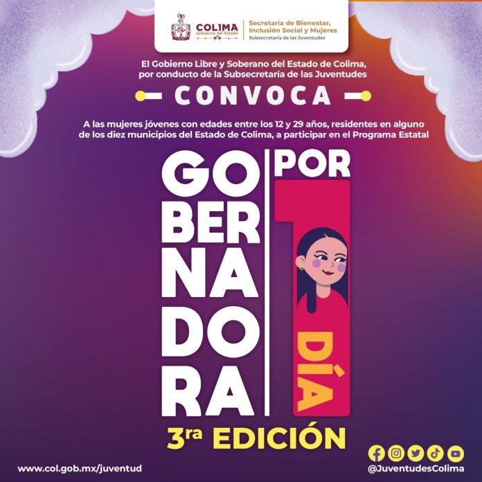 Gobernadora por un día invitación