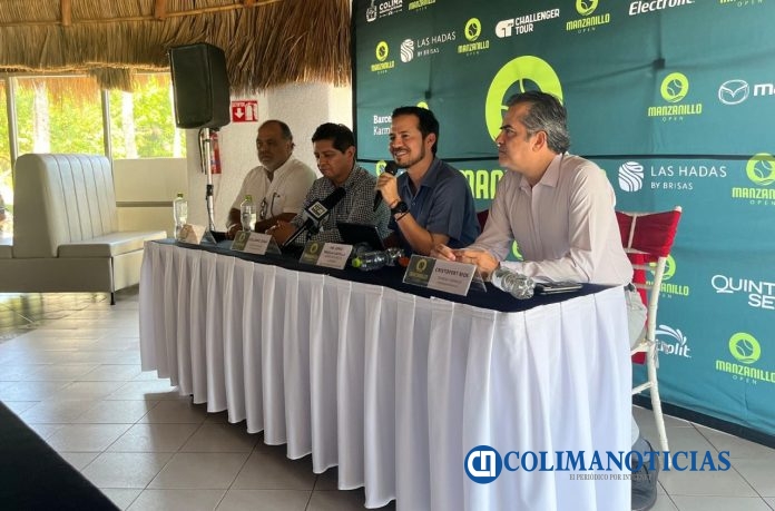 Turismo Colima e IP presentan el Manzanillo Open de tenis Challenger Tour ATP