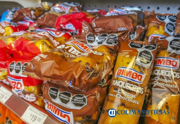 Bimbo Chocolate Panquecitos Bread Packaging In The Supermarket I