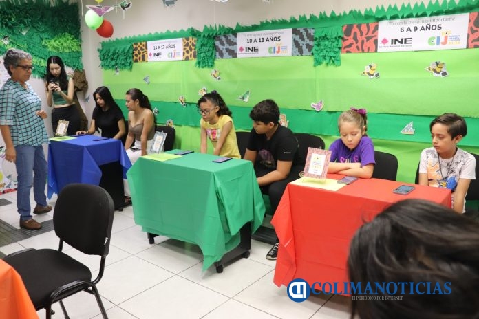 Colima participan en la Consulta Infantil y Juvenil 2024-5