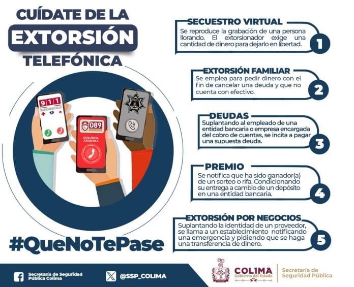 EXTORSIÓN TELEFÓNICA