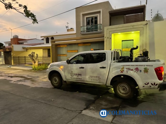 Fumigación contra el dengue