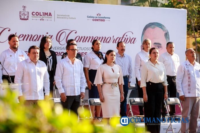 Gobernadora encabeza la conmemoración por el 91° aniversario luctuoso del insigne pedagogo-3
