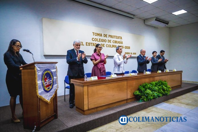 Nueva directiva asume liderazgo del Colegio de Cirugía de Colima_b