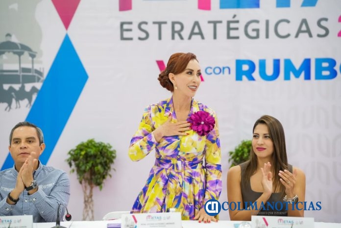 Presenta Tey Gutiérrez 408 Metas Estratégicas para el año 2025