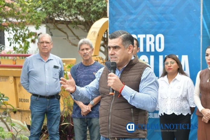 Presidente Riult Rivera, pone en marcha la mega poda, en la colonia Las Palmas