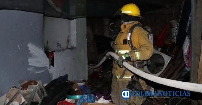 Se incendia vivienda en el Barrio IV del Valle de las Garzas-2