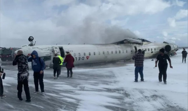 Accidente aéreo en Toronto