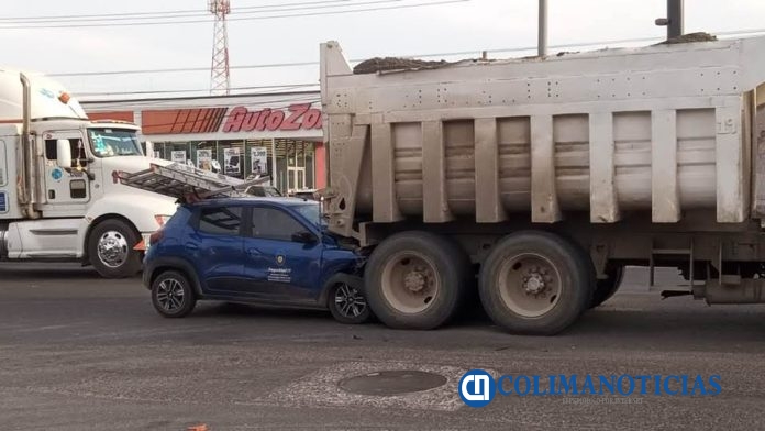 Accidente entradade Manzanillo