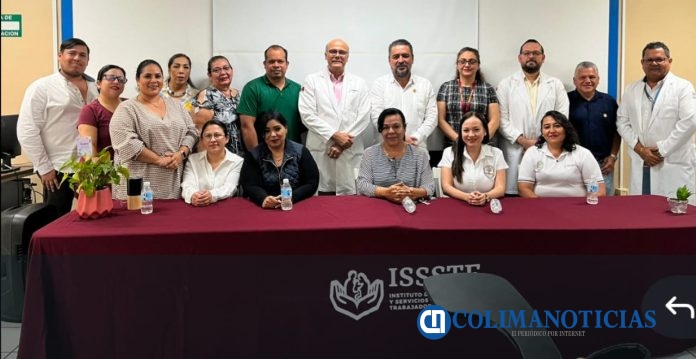 Autoridades del ISSSTE y FEDESSP