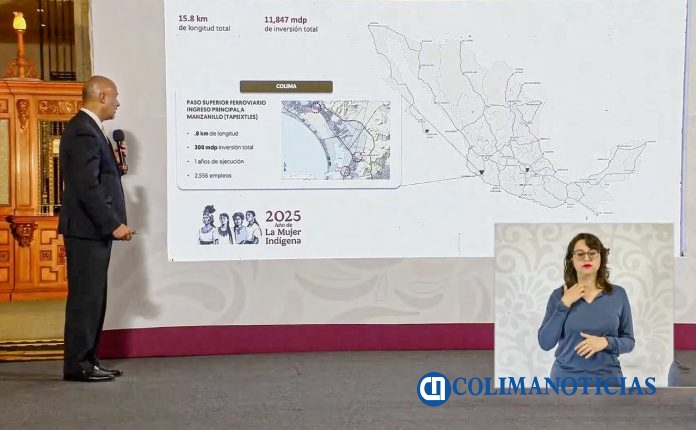 Confirma SICT que en abril inician obras de los puentes norte y sur de Colima