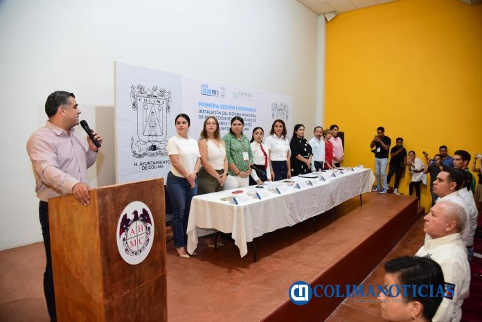 El alcalde Riult Rivera, tomó la protesta a las y los integrantes del Sistema Municipal de SIPINNA (2)