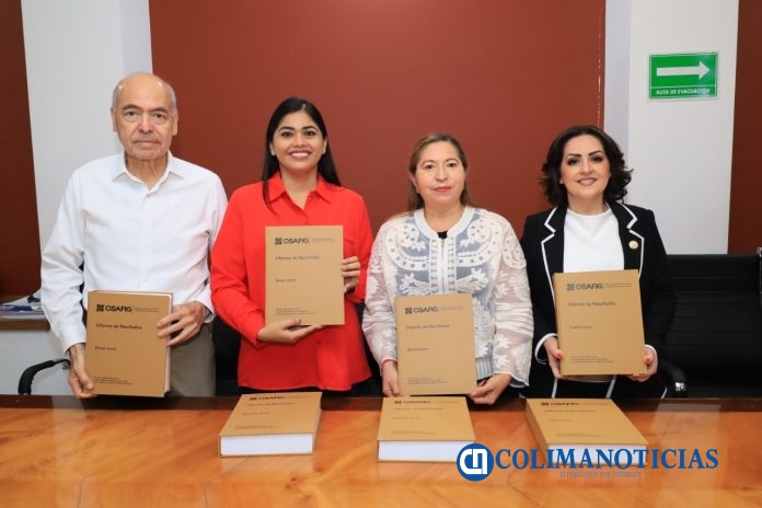 Entregan al Congreso de Colima resultados de auditoría a la cuenta pública del Ejercicio Fiscal 2023
