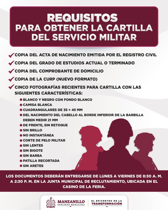 MANZANILLO-CARTILLA MILITAR