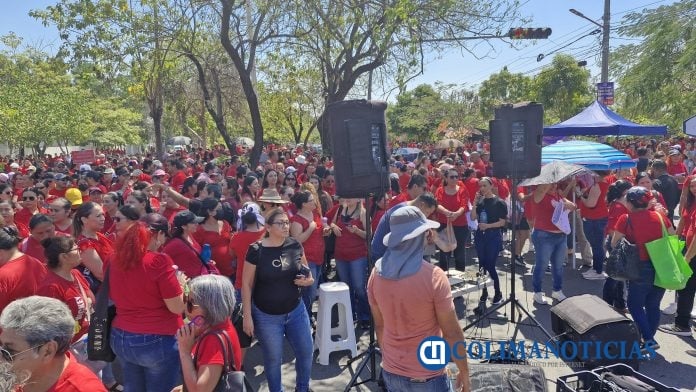 Manifestantes del SNTE 6 realizarán marcha el próximo sábado