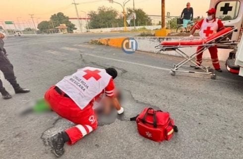 Mujer atropellada en Tecomán