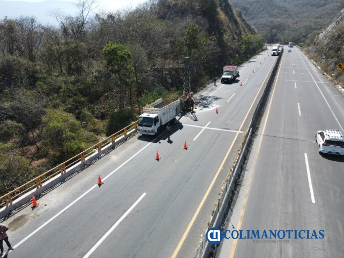Reducen carriles de forma La Salada Seidum