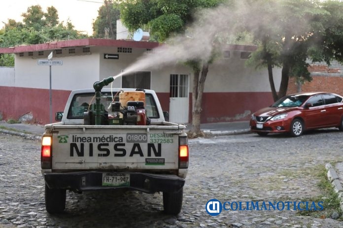 Salud Colima fumigaciones