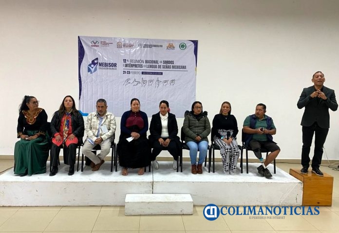 Sharon Díaz Congreso Nacional de comunidad sorda
