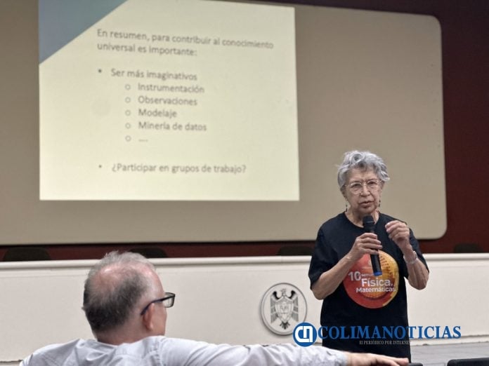 Ante jóvenes, la Dra. Silvia Torres abordó el Futuro de la astronomía_b