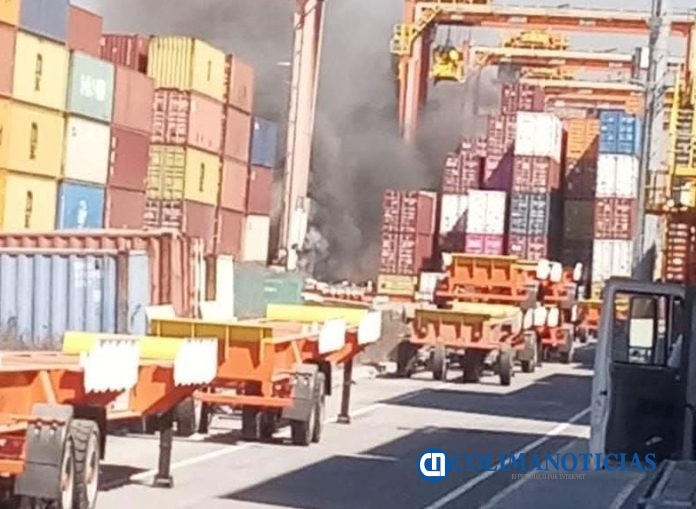 Conato de incendio Manzanillo