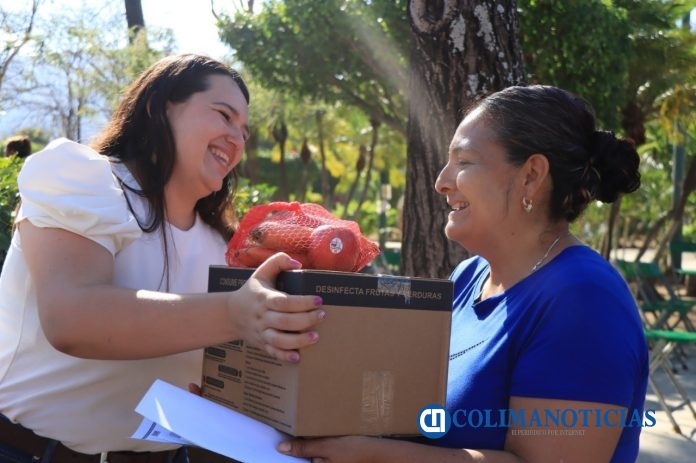 DIF Estatal Colima fortalece la seguridad alimentaria de familias vulnerables, con la entrega de apoyos