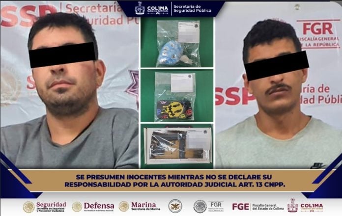 Detienen PEP y Semar a dos personas
