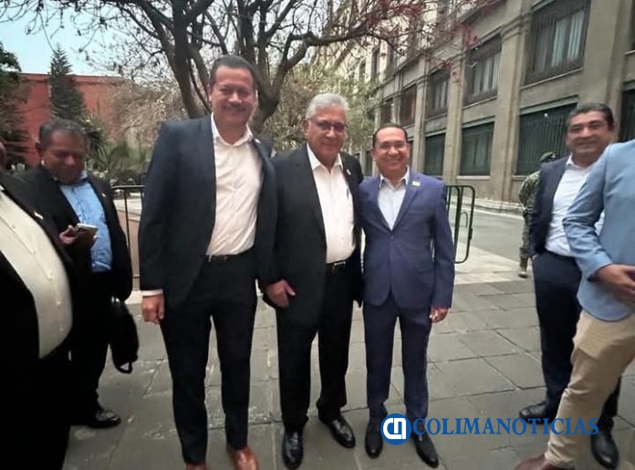 Dirigentes de las Secciones 6 y 39 del SNTE en reunión con Claudia Sheinbaum