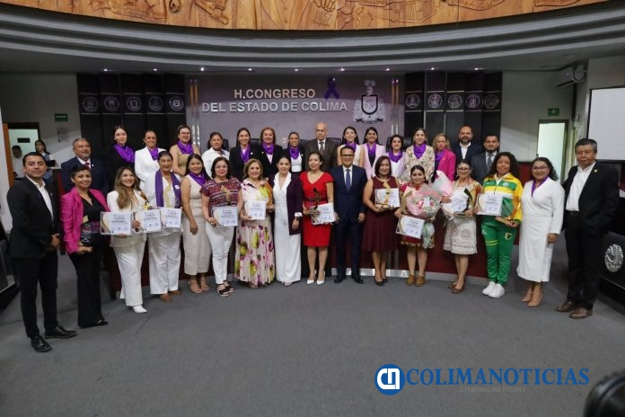 Entrega LXI Legislatura preseas a Mujeres Destacadas del Estado de Colima