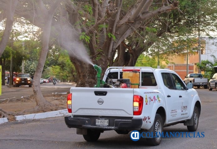 Este lunes y martes, Salud Colima reanuda fumigación contra dengue en Colima y Manzanillo