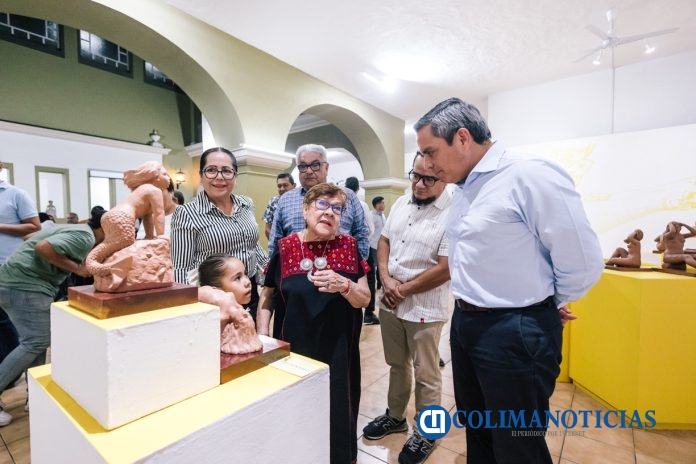 Inauguran expo de Anita Ruiz, en el MUAP