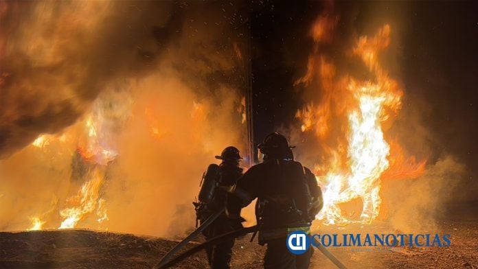 Incendio libramiento