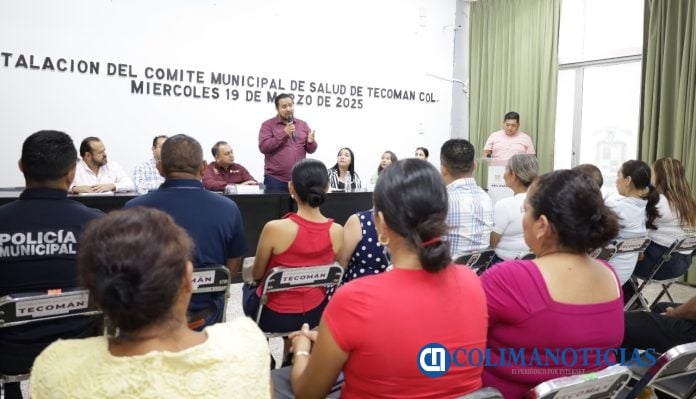 Instalan Comité Municipal de Salud de Tecomán