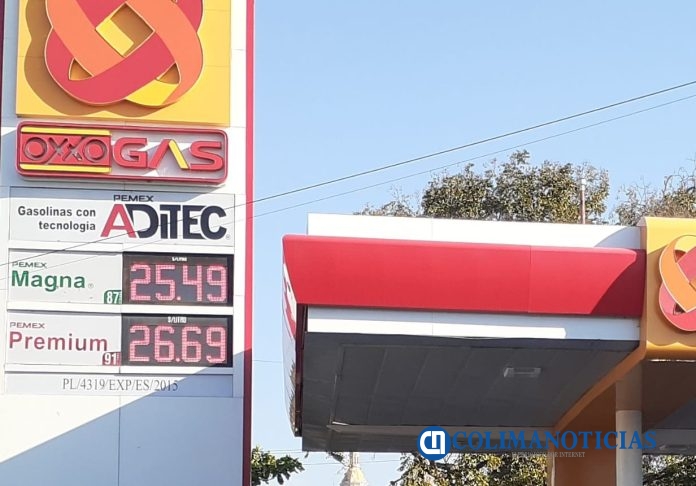 Precio gasolina en Colima