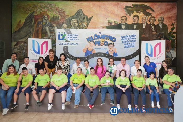 Realizan Instituto Down y Tey en VdeA jornada de colecta “Kilómetro del Peso”