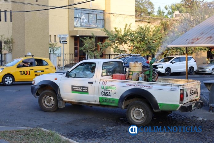 Salud Colima fumigaciones