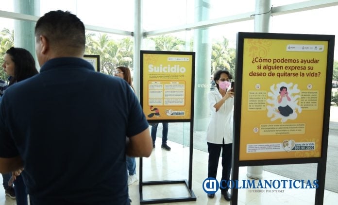 Salud Colima previene el suicidio