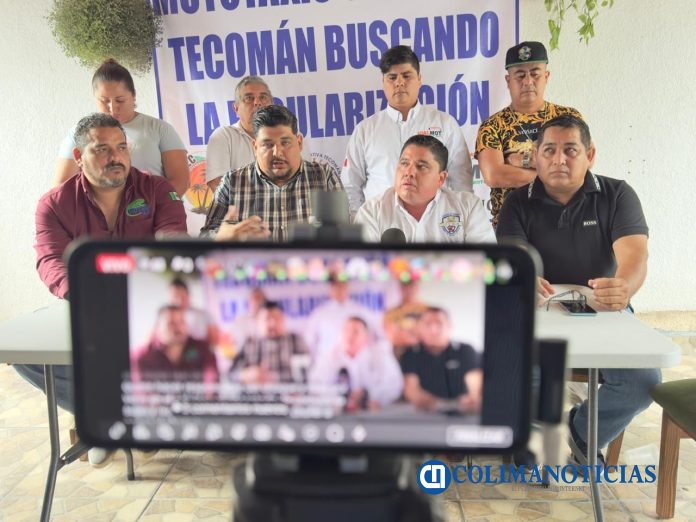 Tecomán medidas seguridad motociclistas
