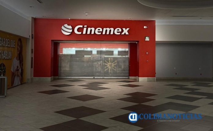 Cinemex cierra en Tecomán