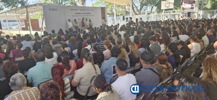 En Colima concluye la entrega Beca Universal de Educación Básica “Rita Cetina”