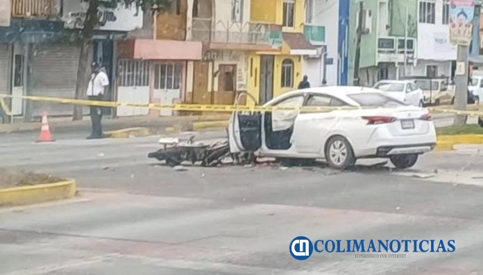 Muere mujer motociclista