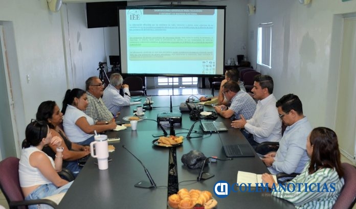 Reconoce IEE Colima labor de los medios de comunicación e invita a reforzar la difusión para incentivar el voto del 01 de junio