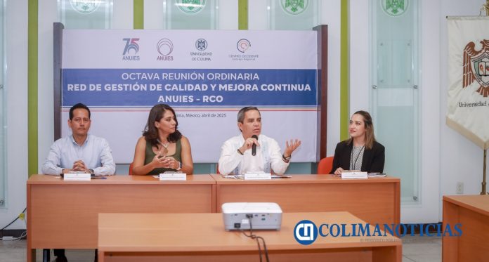 Reunión de la Red de Gestión de Calidad y Mejora Continua_Rector