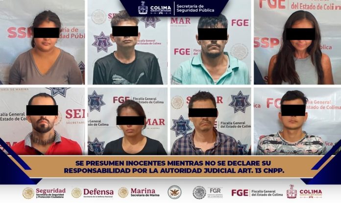 SSP Colima detenidos